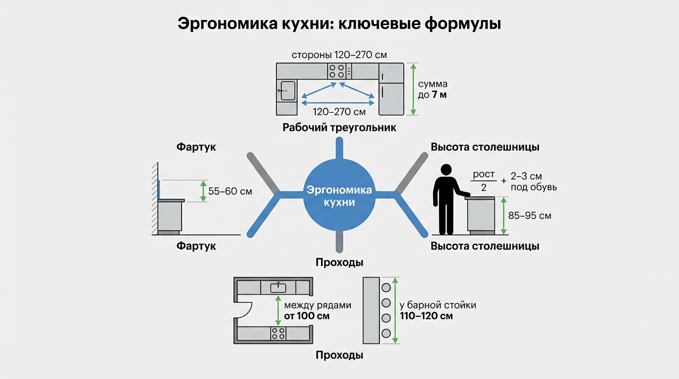Эргономика кухни